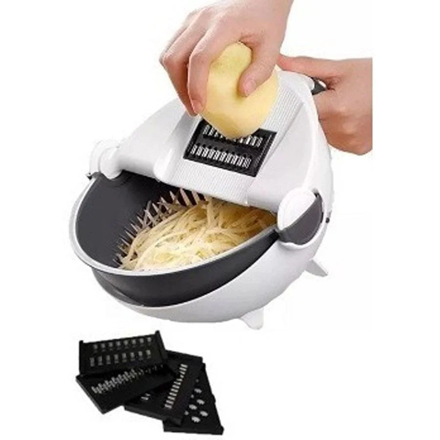 Multifunctional Drain Cutter Vegetable Grater 7 In 1