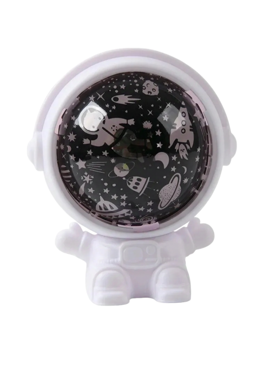 Galaxy Star Projector Starry Sky Night Light Astronaut Lamp Room Decr Gift Child Kids Baby Christmas Spaceman Projection