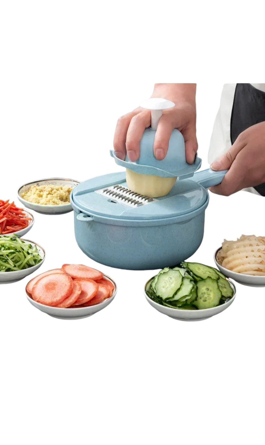 8 In 1 Mandoline Slicer Vegetable Slicer Potato Peeler Carrot Onion Grater With Strainer Vegetable Cutter Kitchen Accessories