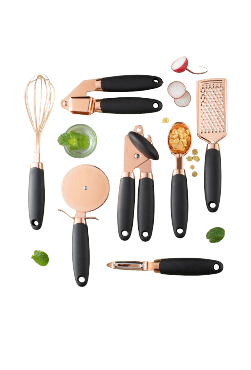 Kitchen Household Peeler Gadget Copper Plating Set